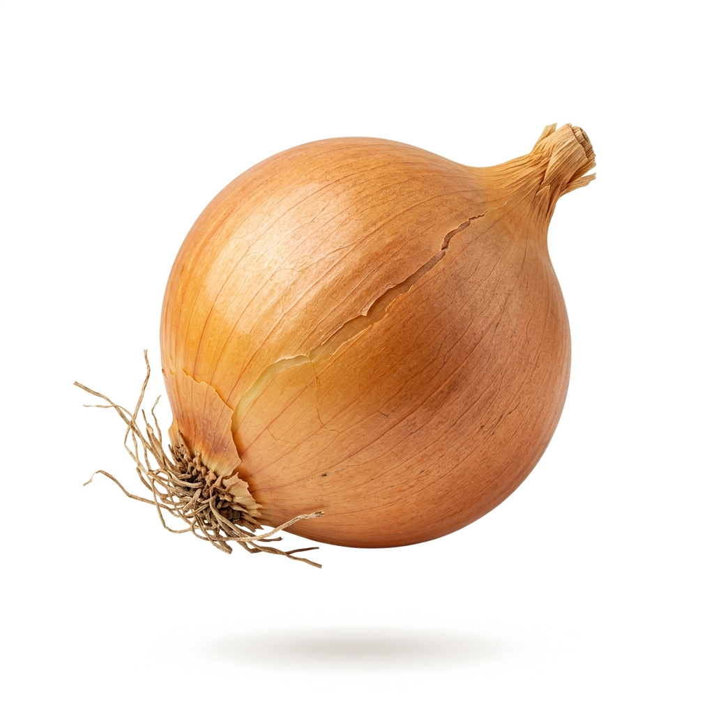 Golden cured onion